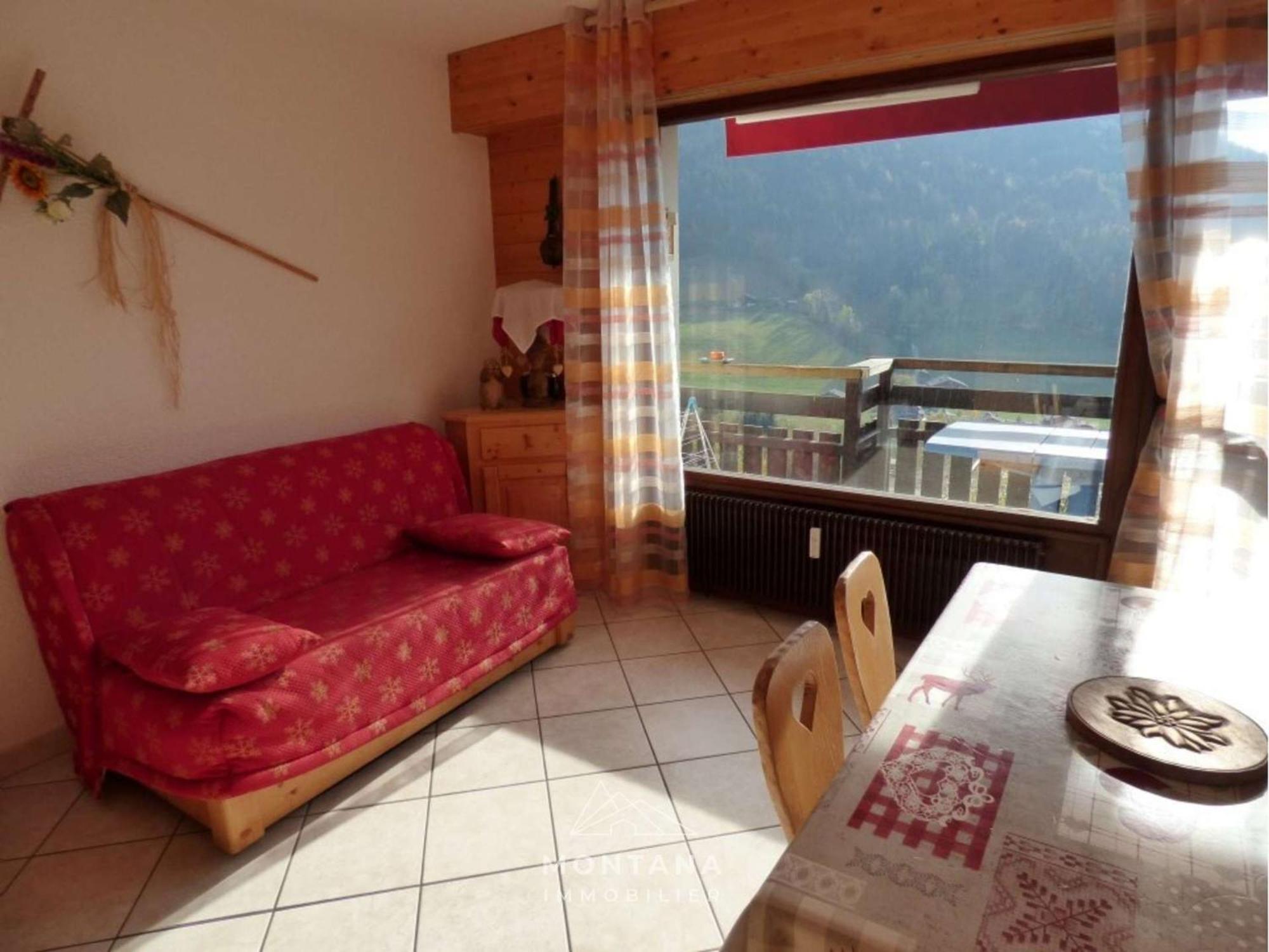 Studio Renove Avec Cabine - 26M² - 5 Pers - Balcon Expose Sud - Pres Skibus Et Remontees Mecaniques - Fr-1-458-125 Le Grand-Bornand Exteriör bild