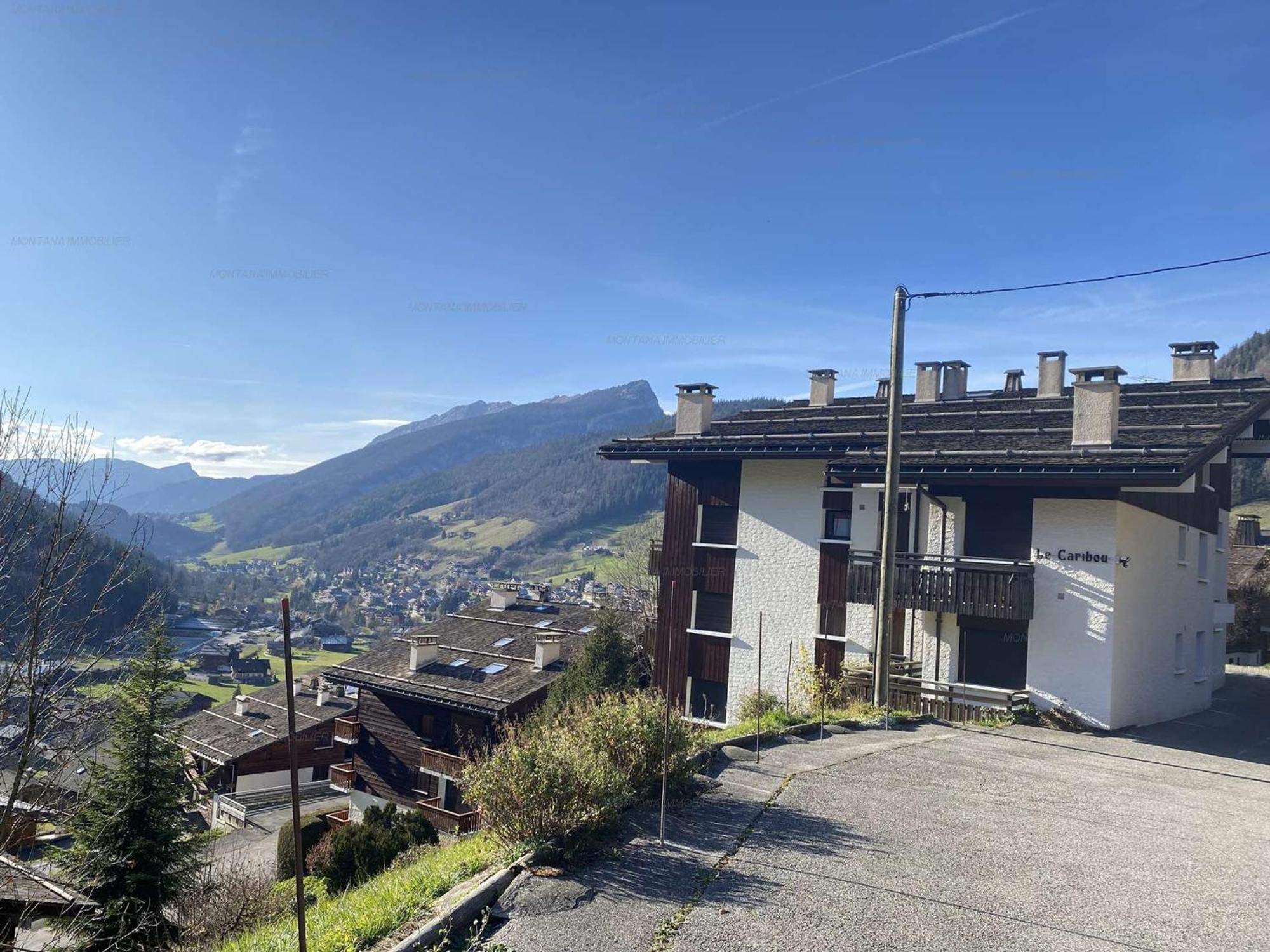 Studio Renove Avec Cabine - 26M² - 5 Pers - Balcon Expose Sud - Pres Skibus Et Remontees Mecaniques - Fr-1-458-125 Le Grand-Bornand Exteriör bild